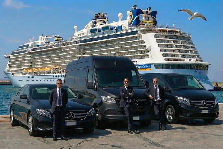 Trasferimento Privato dall'Aeroporto di Roma-Fiumicino al Porto di Civitavecchia