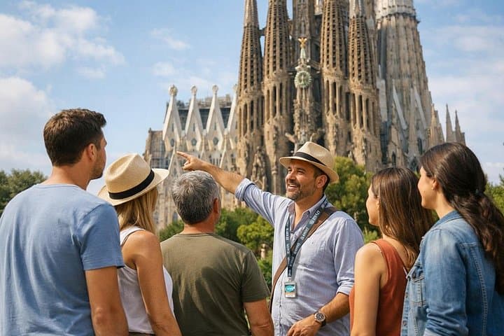 Visite en petit groupe de la Sagrada Familia et de Barcelone