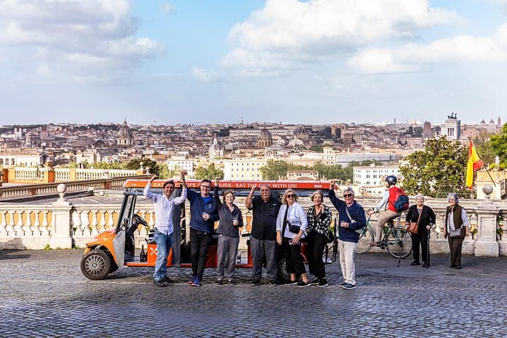 VIP-Foodtour in Rom mit dem Golfwagen