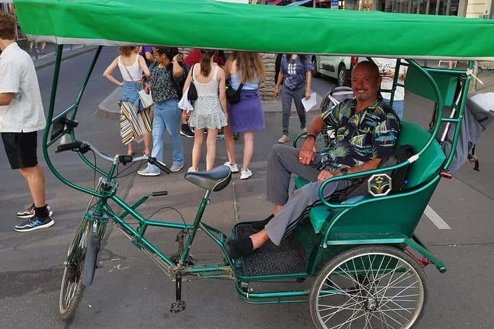 Tour en rickshaw para pasajeros de cruceros en Berlín
