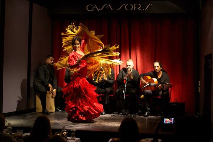 Spettacolo di Flamenco al Casa Sors di Barcellona — foto 2