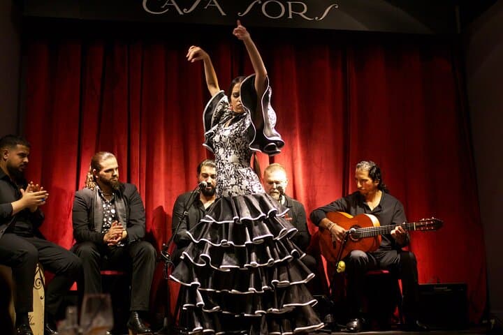 Spettacolo di Flamenco al Casa Sors di Barcellona — foto 5