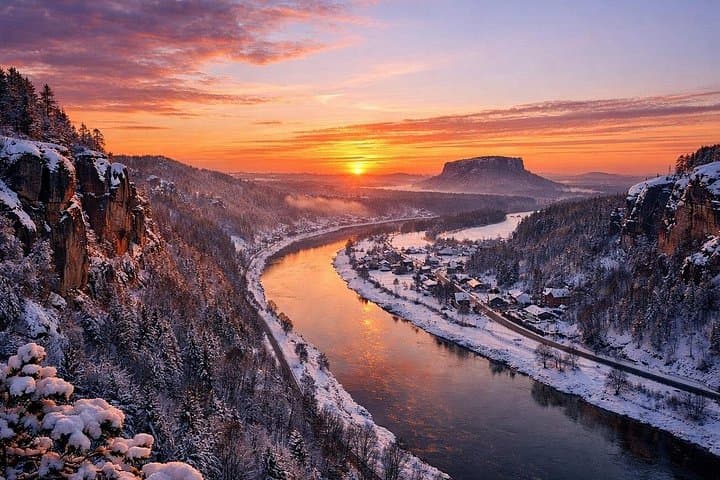 Bohemian und Sächsische Schweiz Tagesausflug All-Inclusive-Wintertour — Foto 2