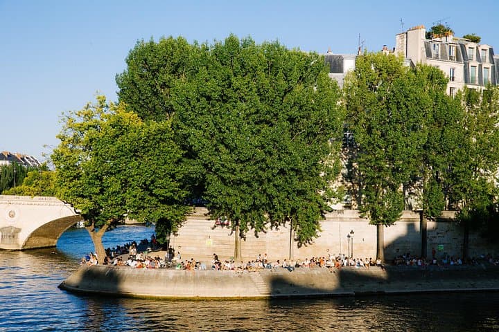 Visite en vélo de Paris au crépuscule — photo 2