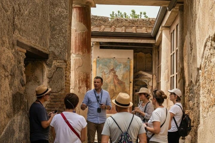 Geführte Tour durch Pompeji & Mittagessen mit hochwertiger Weinprobe — Foto 2