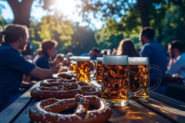 Berlin Biergarten und Food Crawl Tour — Foto 3