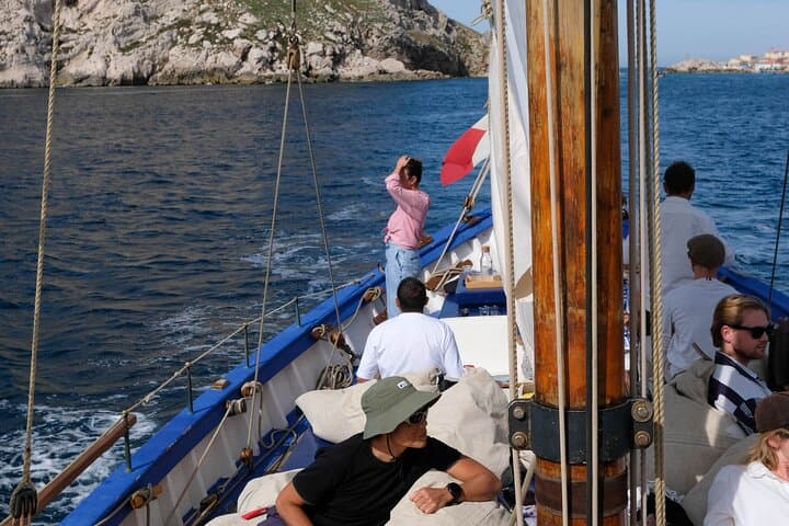 Croisière à la voile, Château d'If, Calanques de Frioul et baignade — photo 3