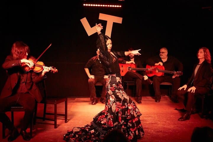 BIGLIETTO D'INGRESSO PER IL TABLAO FLAMENCO LAS TABLAS PLAZA ESPAÑA