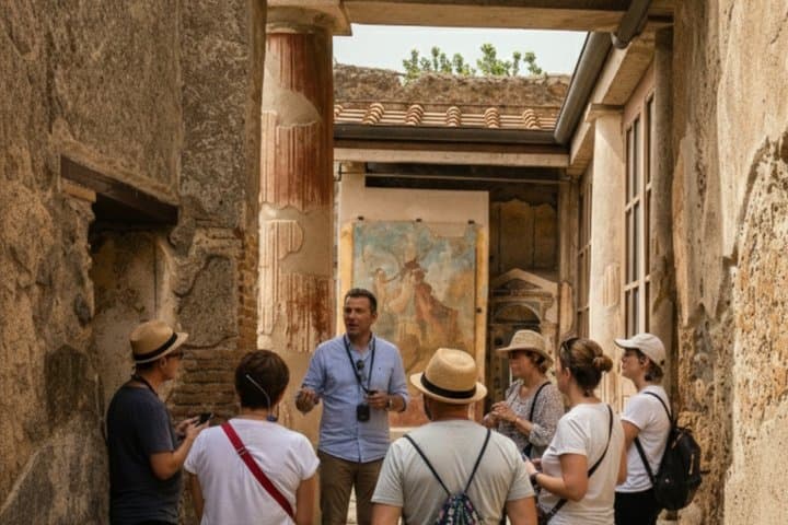 Ruinas de Pompeya: Tour Guiado con Transporte de Ida y Vuelta desde Nápoles
