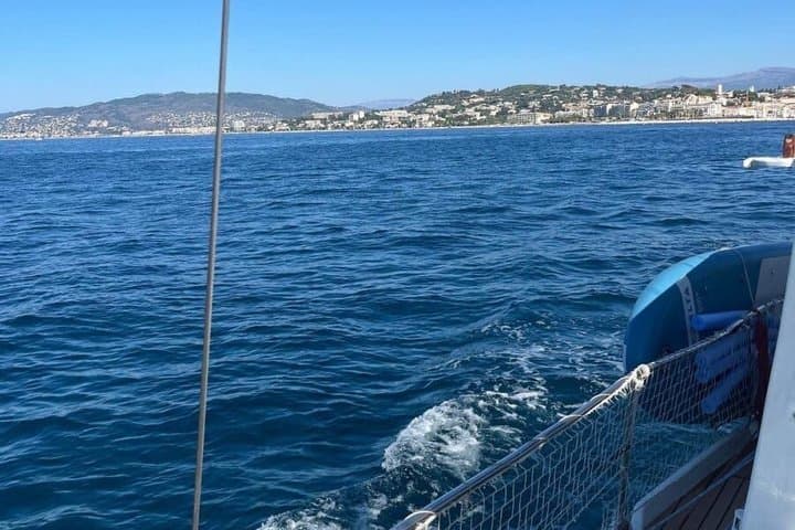 Croisière / Navigation / Coucher de soleil dans les Îles de Lérins — photo 2