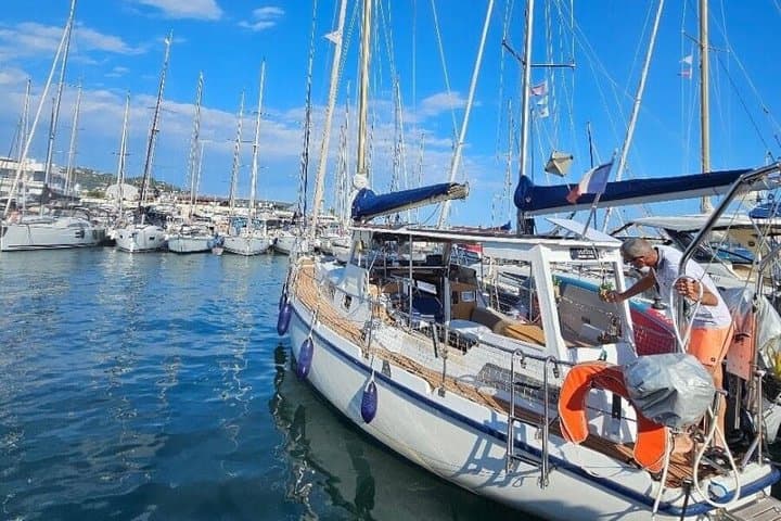 Croisière / Navigation / Coucher de soleil dans les Îles de Lérins — photo 3