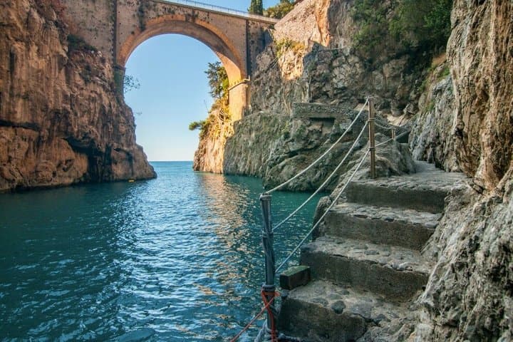 Private Ganztägige Tour zur Amalfiküste und Pompeji von Rom