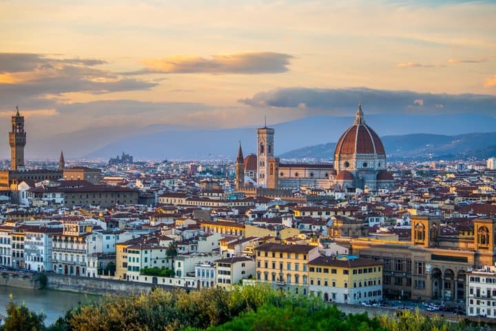 Tour privato di un giorno a Firenze e Pisa da Bologna