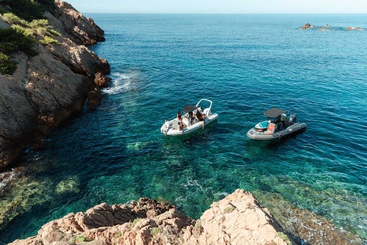 Bootstour in den Strömungen der Côte Bleue — Foto 2