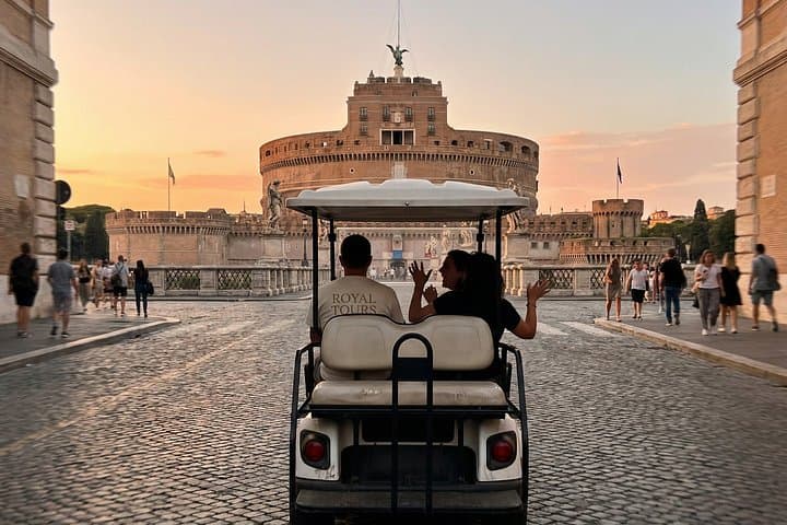 Tour Privado en Carrito de Golf por Roma con Degustación Culinaria — foto 2