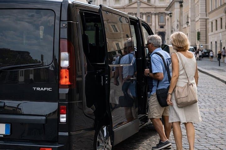 Transfer vom Rom zum Kreuzfahrthafen Civitavecchia — Foto 4