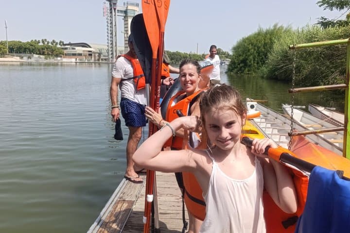 Paddle Surf a Siviglia nel fiume Guadalquivir — foto 4