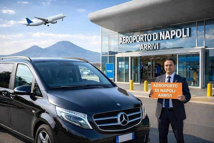 Transfer vom Flughafen Neapel NAP nach Neapel Stadt oder zur Amalfiküste — Foto 1