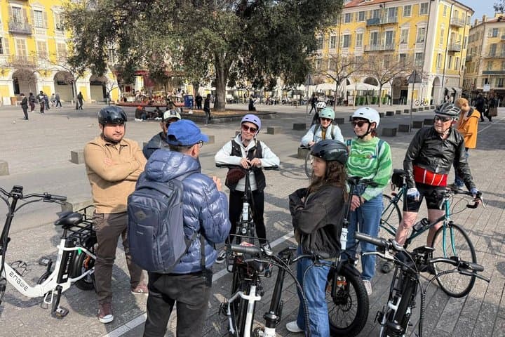 Tour guiado de Niza en bicicleta eléctrica