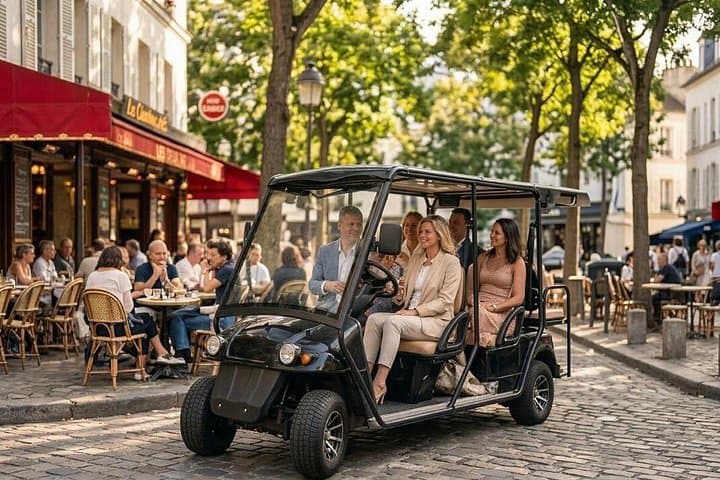 Visite privée en voiturette de golf à Paris : Saint-Germain et Quartier Latin