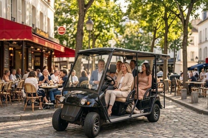 Privater Golfwagen-Rundgang durch Paris: St Germain und das Latin Quarter