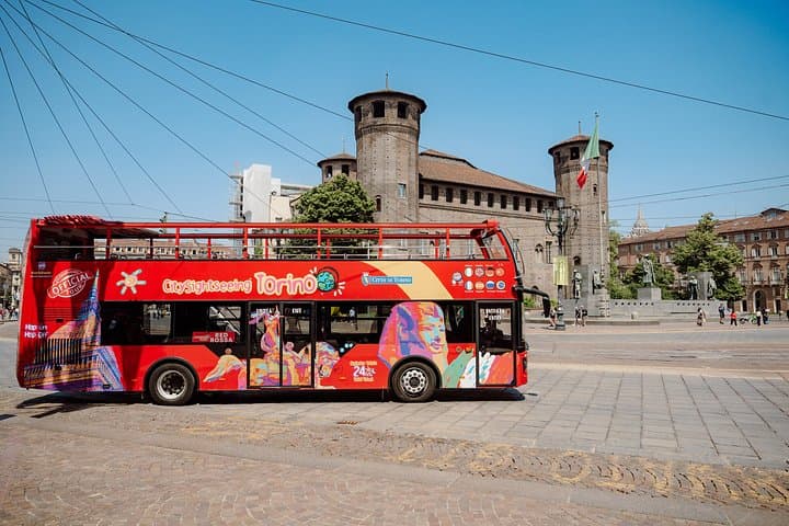 Stadtrundfahrt Turin im Hop-On Hop-Off-Bus
