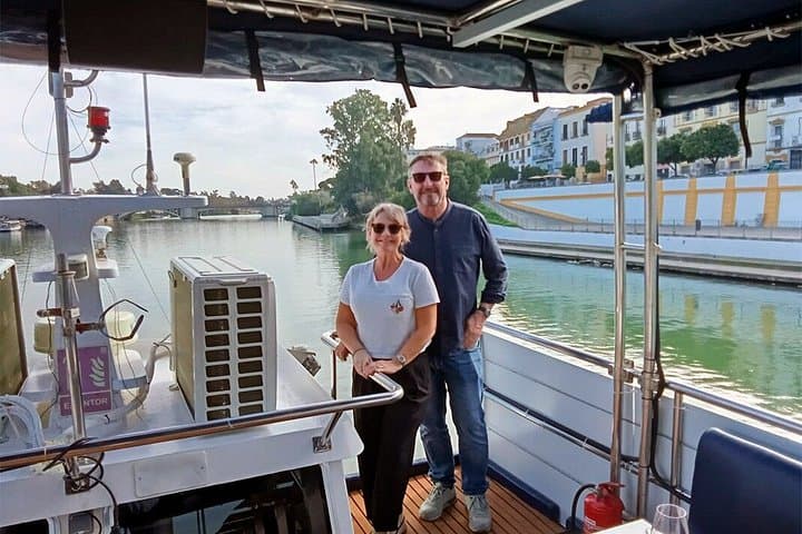 Bootsfahrt auf dem Guadalquivir in Sevilla — Foto 3