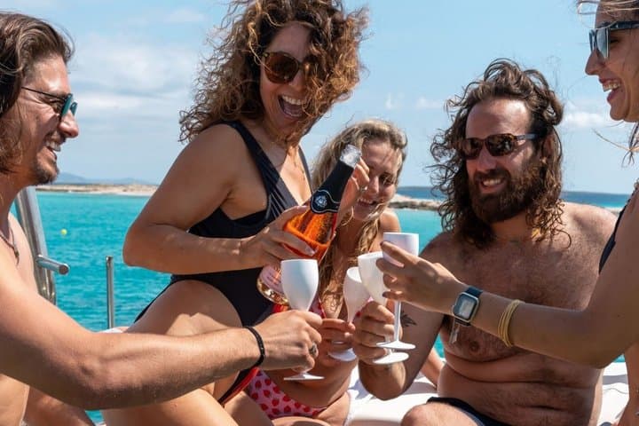 Ibiza Formentera Ganztägiger Bootsausflug All-Inclusive Sonnenuntergangs-Party — Foto 5
