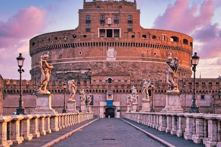 Biglietto d'ingresso per il Castel Sant'Angelo con audioguida a Roma