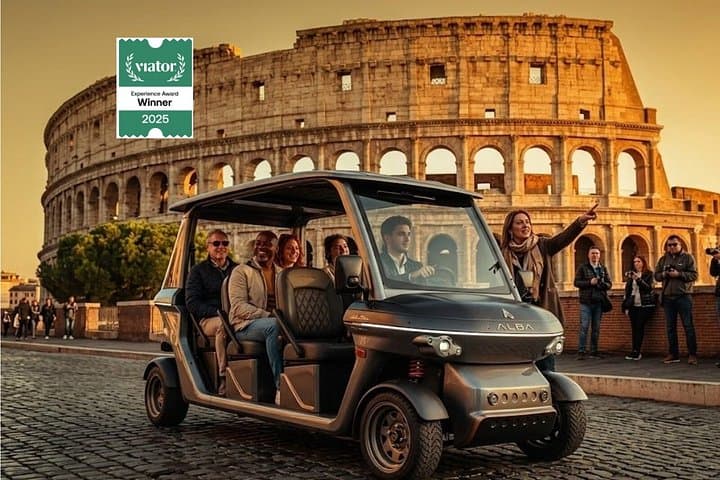Tour Privado en Carrito de Golf por Roma