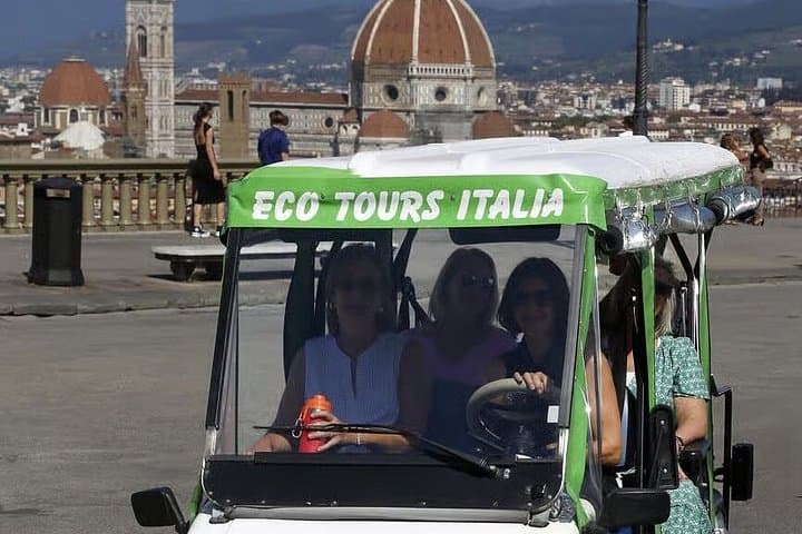Visite en petit groupe en voiturette de golf à Florence
