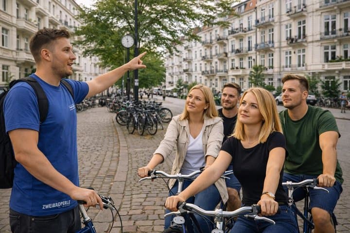 Tour en bicicleta por Hamburgo – Descubre los distritos de moda