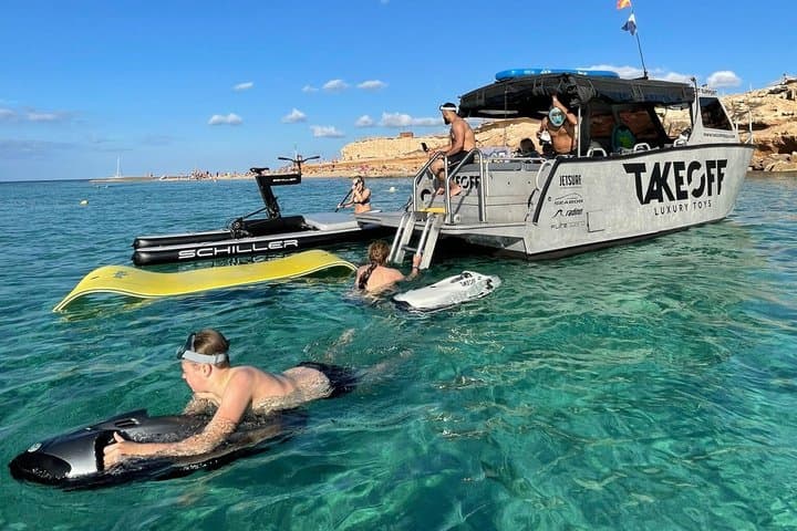 Excursion en bateau de luxe vers les plages et grottes - Ibiza