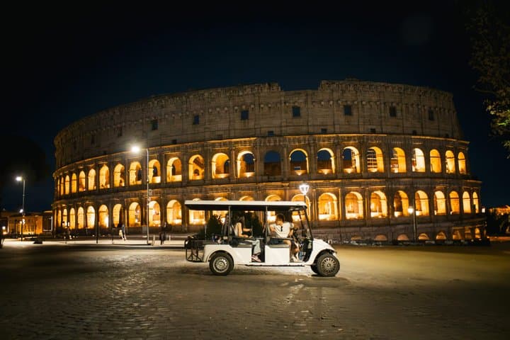 Tour Privato Notturno in Golf Cart a Roma con Sosta Gelato — foto 2