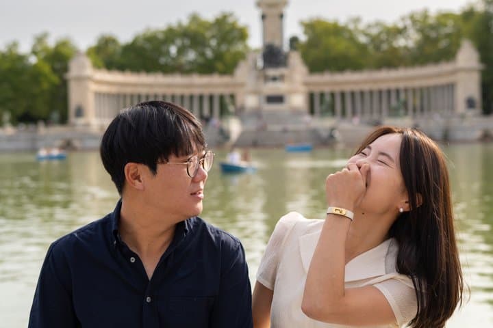 Fotoshooting im Retiro Park mit einem professionellen Fotografen aus Madrid — Foto 3