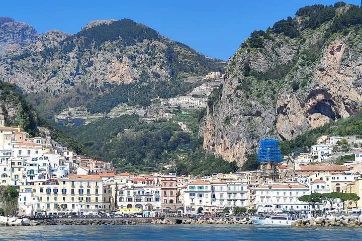 Excursión desde Nápoles: Sorrento, Positano y Amalfi con Paseo en Barco