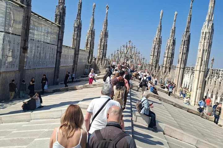 Biglietto d'ingresso per il Duomo di Milano con ascensore per le terrazze panoramiche — foto 3