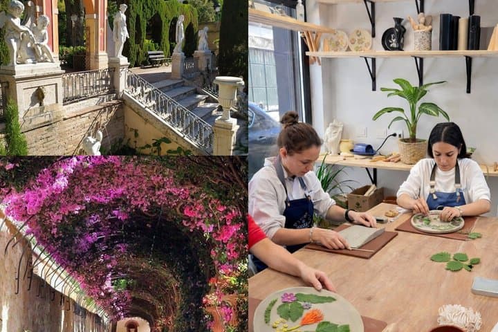 Laboratorio di Ceramica e Esplorazione del Parco a Valencia