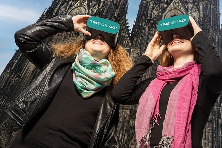 Tour a pie de la Catedral de Colonia con Elementos de Realidad Virtual