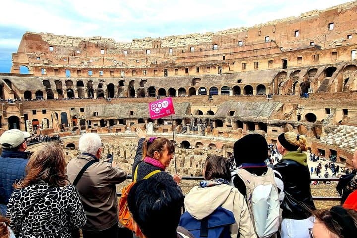 Tour del Colosseo, Foro Romano, Palatino e Pavimento dell'Arena — foto 2