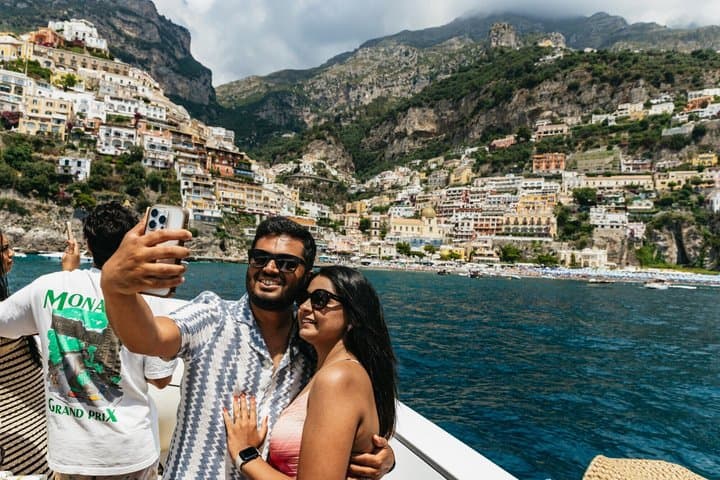 Tagesausflug von Rom nach Amalfi & Positano mit Küstenkreuzfahrt — Foto 4