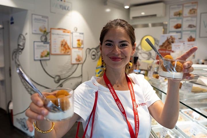 Venise : Tour Gastronomie, Vin & Spritz avec Traversée en Traghetto