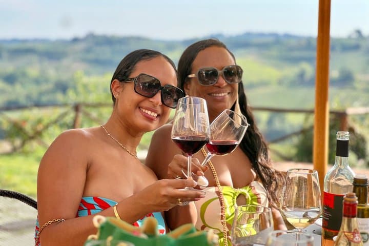 Chianti Weintour, mittelalterliche Dörfer, Mittagessen, Weinproben