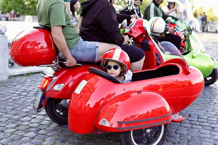 Tour in Sidecar Vespa a Roma — Tour dei Punti Salienti di 90 Minuti — foto 4