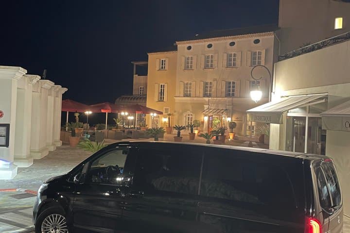 Trasferimento privato in van dal porto crocieristico all'aeroporto di Marsiglia