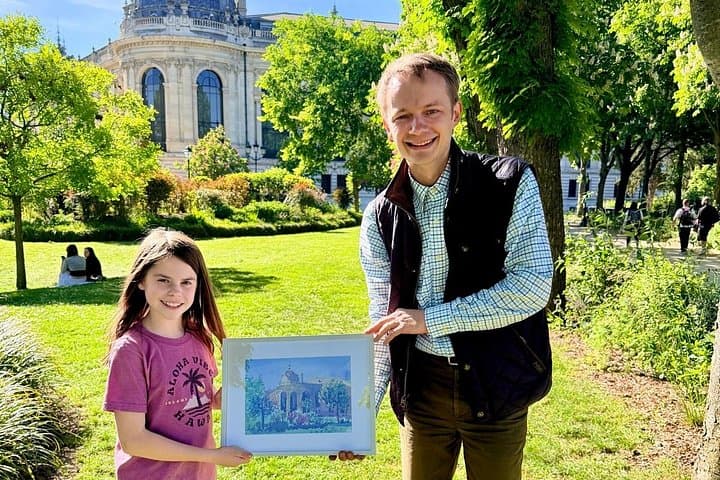 Wassermalfarbe-Workshop in Paris – Signature Edition — Foto 5