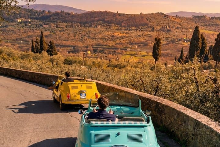 Visite panoramique de Florence en Fiat 500 Cabrio électrique — photo 3