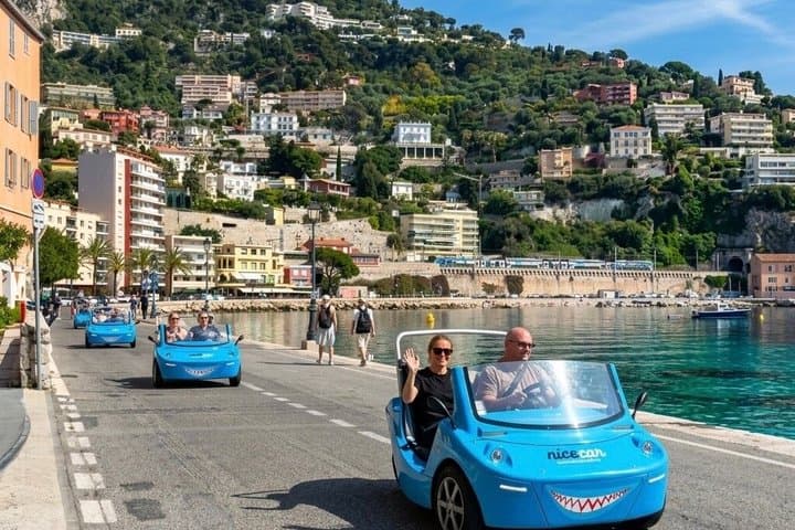 Nice: Panoramic Guided Tour in an Open-Top Electric Car — photo 1