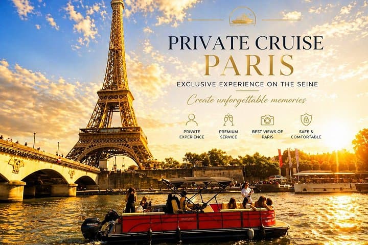 Crucero privado por el Sena en París