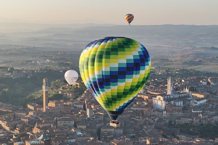 Volo in Mongolfiera sopra la Toscana da Siena — foto 4